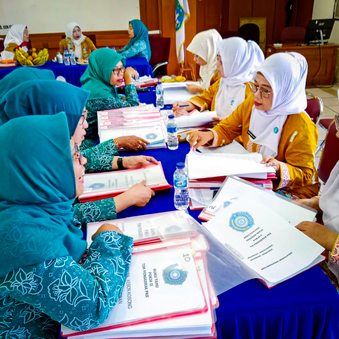 Kegiatan Supervisi Monitoring dan Evaluasi TP PKK Kecamatan Kemayoran